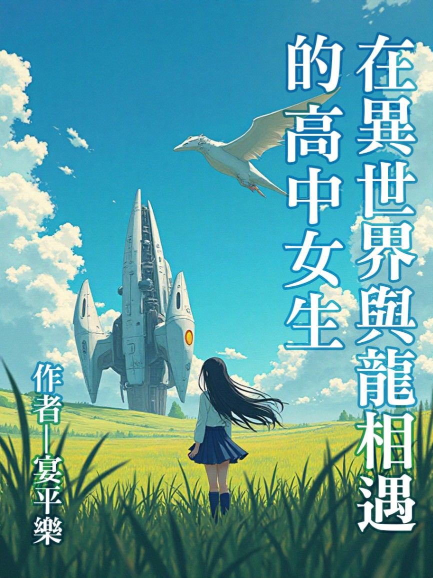 在異世界與龍相遇的高中女生