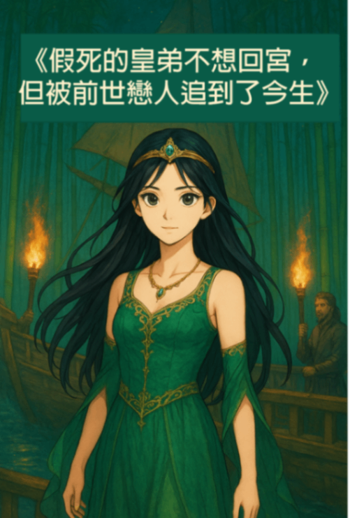 《假死的皇弟不想回宮，但被前世戀人追到了今生》─  大瑜王朝×海魔×孔雀妖姬奇幻戀愛奇譚